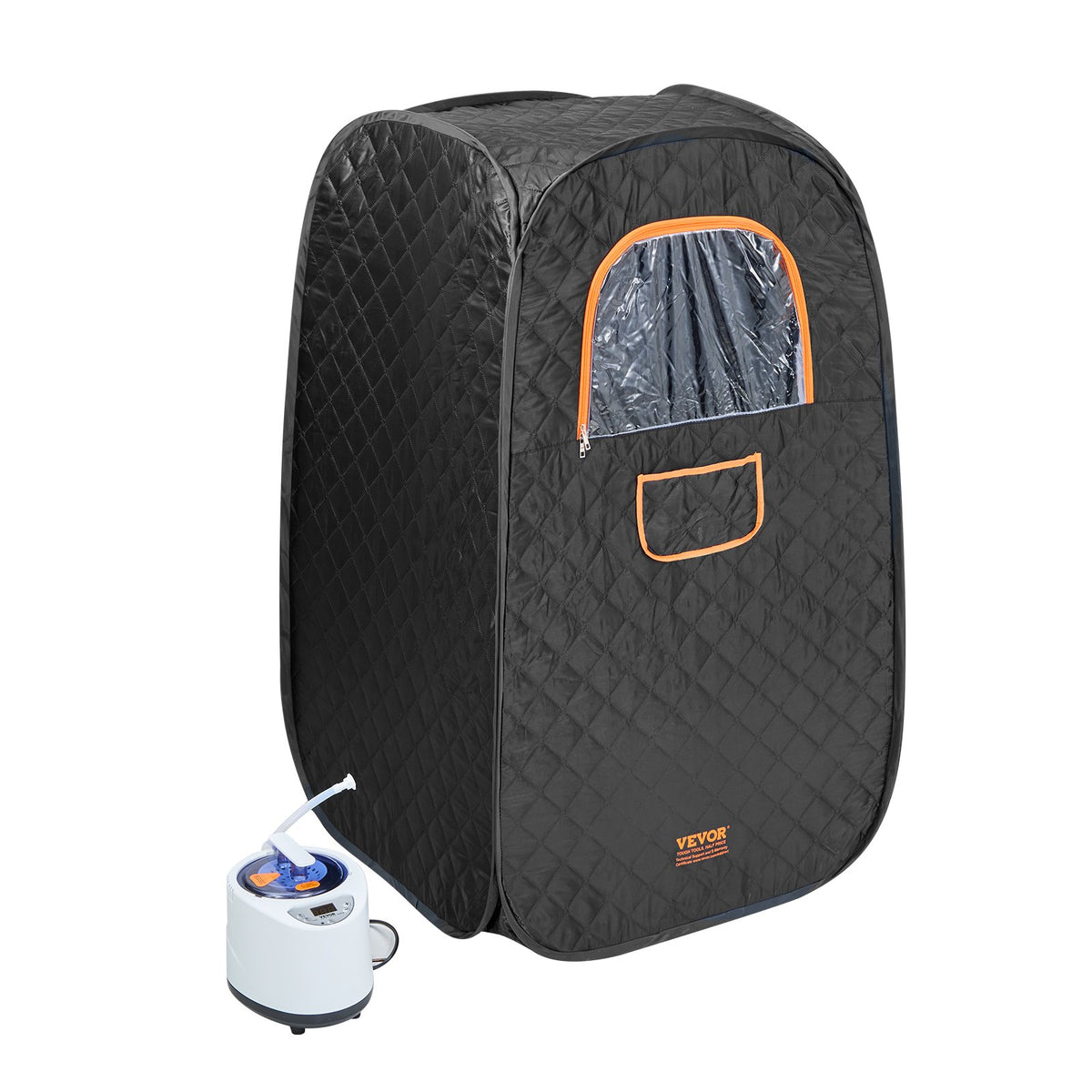 1000W Personal Steam Sauna Tent Loss Weight Detox Therapy Spa Compact, 800 x 800 x 1330 mm V952-ZQBXSSNJCS10GT3XTV3