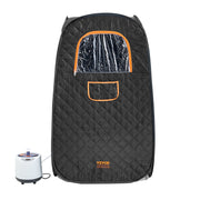 1000W Personal Steam Sauna Tent Loss Weight Detox Therapy Spa Compact, 800 x 800 x 1330 mm V952-ZQBXSSNJCS10GT3XTV3