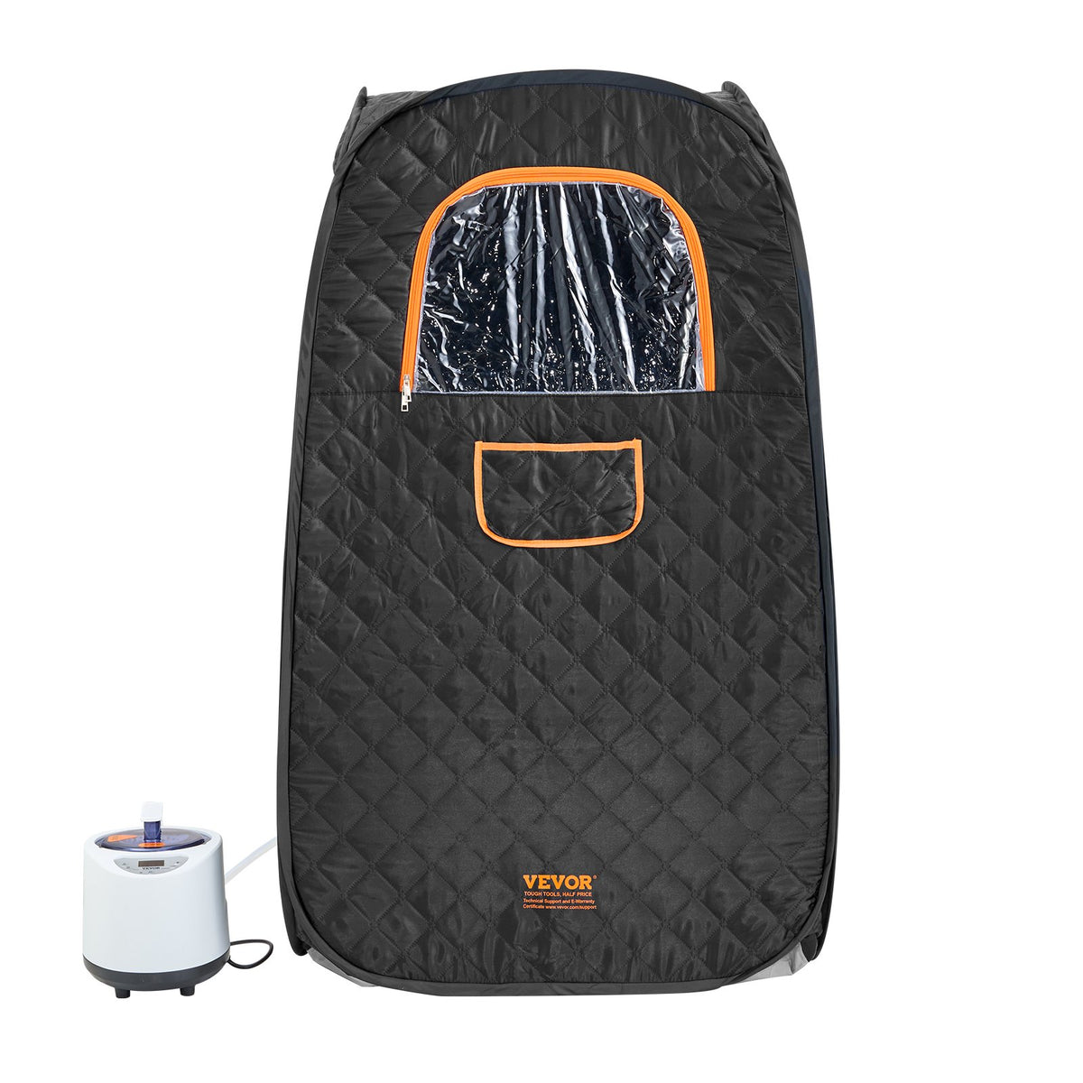 1000W Personal Steam Sauna Tent Loss Weight Detox Therapy Spa Compact, 800 x 800 x 1330 mm V952-ZQBXSSNJCS10GT3XTV3