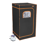 Portable Steam Sauna Tent Full Size 1000W Personal Sauna Blanket W/ Chair, 880 x 880 x 1600 mm V952-ZQBXSSNQCCS14E7Q1V3
