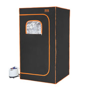 Portable Steam Sauna Tent Full Size 1000W Personal Sauna Blanket W/ Chair, 880 x 880 x 1600 mm V952-ZQBXSSNQCCS14E7Q1V3
