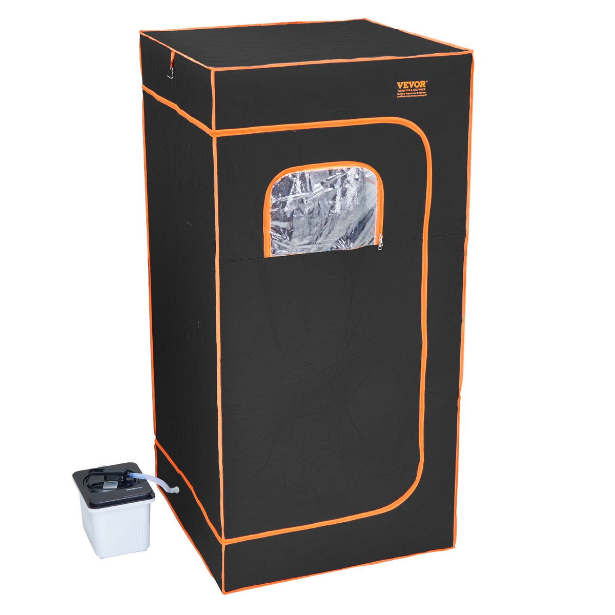 Portable Steam Sauna Tent Full Size 2000W Personal Sauna Blanket W/ Chair,880 x 880 x 1780 mm V952-ZQBXSSNQCCS1TM5YTV3