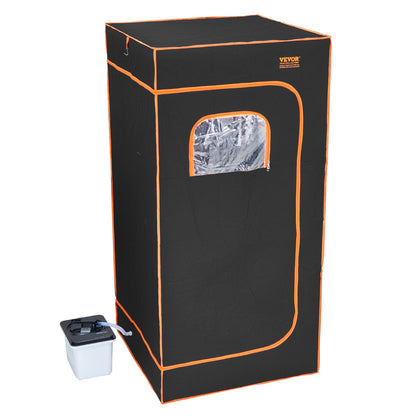 Portable Steam Sauna Tent Full Size 2000W Personal Sauna Blanket W/ Chair,880 x 880 x 1780 mm V952-ZQBXSSNQCCS1TM5YTV3