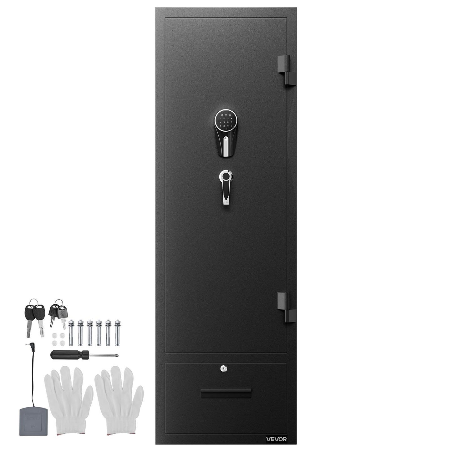 4 Gun Safe, Long Gun Cabinet for Rifles and Pistols, Quick Access Rifle Safe with 2 Ammo Slots, 2 Pistol V952-ZQBXXDCTS111B4B03001V9
