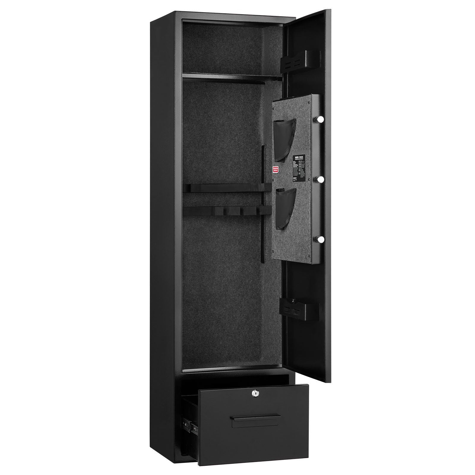 4 Gun Safe, Long Gun Cabinet for Rifles and Pistols, Quick Access Rifle Safe with 2 Ammo Slots, 2 Pistol V952-ZQBXXDCTS111B4B03001V9