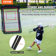Lacrosse Rebounder for Backyard, 5x7 Ft Volleyball Bounce Back Net, Pitchback Throwback Baseball Softball V952-ZQGQFDWPEWK5TIDTVV0