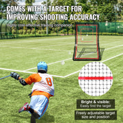 Lacrosse Rebounder for Backyard, 5x7 Ft Volleyball Bounce Back Net, Pitchback Throwback Baseball Softball V952-ZQGQFDWPEWK5TIDTVV0