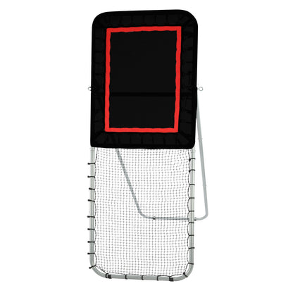 Folding Lacrosse Rebounder for Backyard, 3x8 Ft Volleyball Bounce Back Net, Pitchback Throwback Baseball V952-ZQGQFDWTCBWK30JVMV0