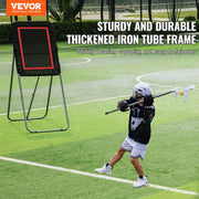 Folding Lacrosse Rebounder for Backyard, 3x4 Ft Volleyball Bounce Back Net, Pitchback Throwback Baseball V952-ZQGQFDWTCBWK30NLVV0