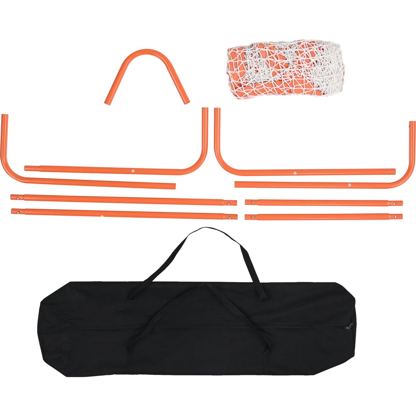 Lacrosse Goal, 1.2 mx 1.2 m Small Kids Lacrosse Net, Folding Portable Lacrosse Goal with Carry Bag, Iron V952-ZQGQQMTJK44Y29337V0