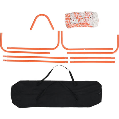Lacrosse Goal, 1.2 mx 1.2 m Small Kids Lacrosse Net, Folding Portable Lacrosse Goal with Carry Bag, Iron V952-ZQGQQMTJK44Y29337V0