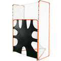 3-IN-1 Lacrosse Goal with Backstop and Target,3.7mx2.7m Lacrosse Net, Steel Frame Backyard Lacrosse Rebounder V952-ZQGQQMTJK66Y43P7FV0