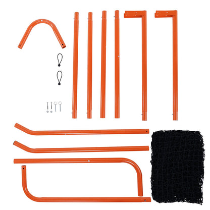 Lacrosse Goal, 1.8mx1.8m Lacrosse Net, Folding Portable Backyard Lacrosse Training Equipment, Steel Frame V952-ZQGQQMTJK66YHI8WOV0