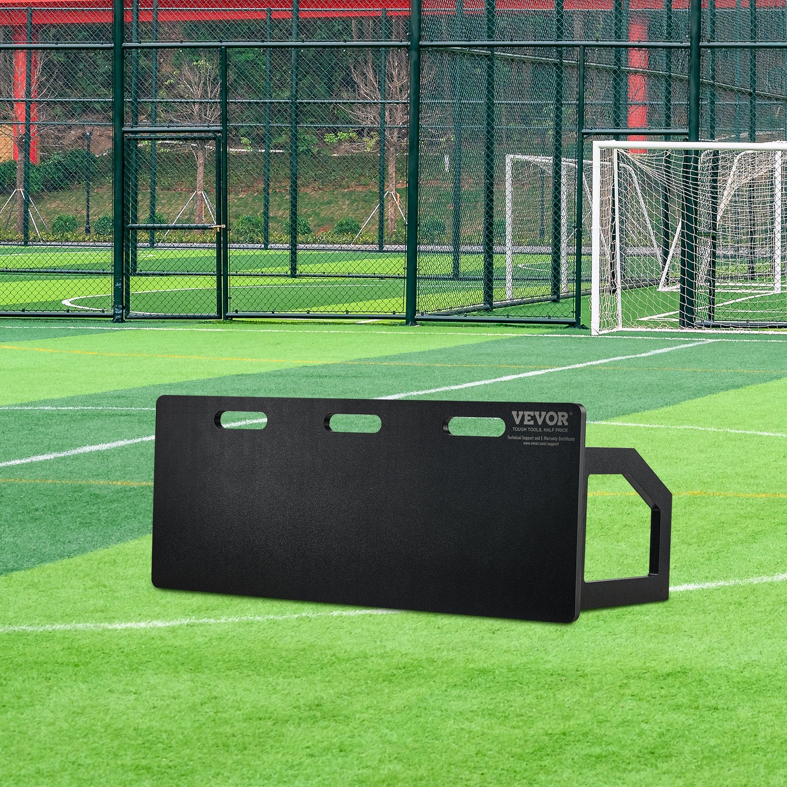 Soccer Rebounder Board, 100x40 cm Portable Soccer Wall with 2 Angles Rebound, Foldable HDPE Kickback Rebound V952-ZQHDBHDPE401ECPEMV0