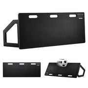 Soccer Rebounder Board, 115x45 cm Portable Soccer Wall with 2 Angles Rebound, Foldable HDPE Kickback Rebound V952-ZQHDBHDPE451MXKRDV0