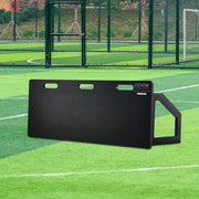 Soccer Rebounder Board, 115x45 cm Portable Soccer Wall with 2 Angles Rebound, Foldable HDPE Kickback Rebound V952-ZQHDBHDPE451MXKRDV0