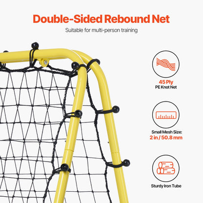 40"x35"x37" Soccer Rebounder Net Kick-Back Portable Football Training Gift V952-ZQHDWTZ10010AQ342V0