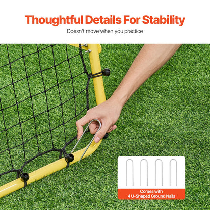 40"x35"x37" Soccer Rebounder Net Kick-Back Portable Football Training Gift V952-ZQHDWTZ10010AQ342V0