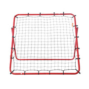 Soccer Rebounder Rebound Net, Kick-Back 100x100 cm, Portable Football Training Gifts, Fully Adjustable Angles V952-ZQHDWTZ10010GPDKLV0