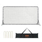 Soccer Rebounder Net, 12x6FT Iron Soccer Training Equipment, Sports Football Training Gift with Portable Bag, V952-ZQHDWTZ126YCS0MY9V0