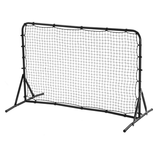 6x4FT Soccer Rebound Trainer Soccer Training Equipment Double-Sided Net V952-ZQHDWTZ64YCD591D1V0