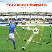 7x7FT Soccer Rebounder Portable Soccer Trainer Net with Portable Bag V952-ZQHDWTZDZBXGBPZ5WV0