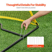 7x7FT Soccer Rebounder Portable Soccer Trainer Net with Portable Bag V952-ZQHDWTZDZBXGBPZ5WV0