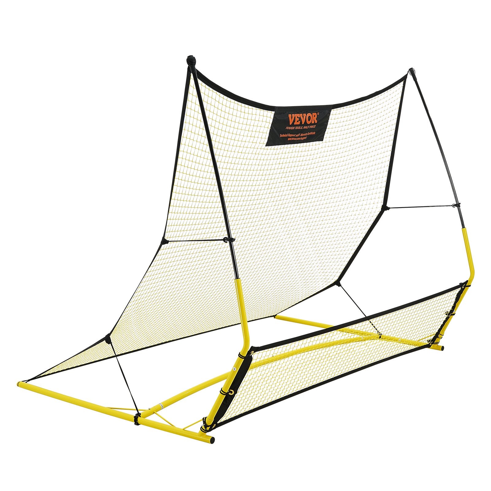 Soccer Trainer, 2-IN-1 Portable Soccer Rebounder Net, Iron Soccer Practice Equipment, Sports Football V952-ZQHDWTZDZBXGZ780TV0