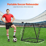 34"x34" Soccer Rebounder Net Kick-Back Portable Football Training Gifts V952-ZQHDWTZL84W8L8KBEV0