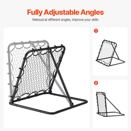 34"x34" Soccer Rebounder Net Kick-Back Portable Football Training Gifts V952-ZQHDWTZL84W8L8KBEV0