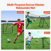 34"x34" Soccer Rebounder Net Kick-Back Portable Football Training Gifts V952-ZQHDWTZL84W8L8KBEV0