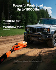 10 Ton Recovery Winch Snatch Block 22,000 lbs Capacity Off Road ATV UTV V952-ZQHL22000LBSEXWFNV0