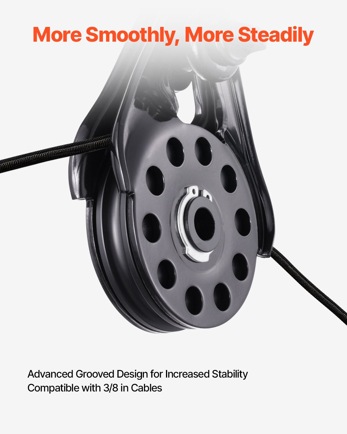 14.5 Ton Recovery Snatch Block Pulley Snatch 32,000 lbs Capacity ATV UTV V952-ZQHL7500LBS1XM1F2V0