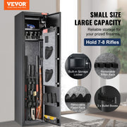 Gun Safe Rifle Safe with Digital Keypad & Lock 5 Rifles Storage Cabinet V952-ZQJDSX78ZZW99Q44OV9