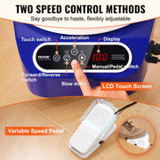 Pottery Wheel, 10 inch Pottery Forming Machine, 350W Electric Wheel for Pottery with Foot Pedal and LCD Touch V952-ZQLPJSJS10YC01YWVV3