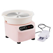 Pottery Wheel, 11 inch Pottery Forming Machine, 450W Electric Wheel for Pottery with Foot Pedal and LCD Touch V952-ZQLPJXS11YC4ZE2EMV3