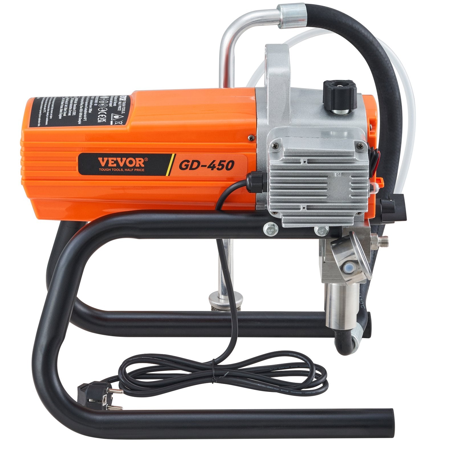 High Pressure Airless Wall Paint Spray Gun Sprayer 600W Machine Spraying V952-ZS1500W20LMINDG7WV3