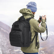 Tactical Backpack 25L Military Backpack with Molle Mode & Sponge Pad Black V952-ZSBBCDSHS25L40I0EV0