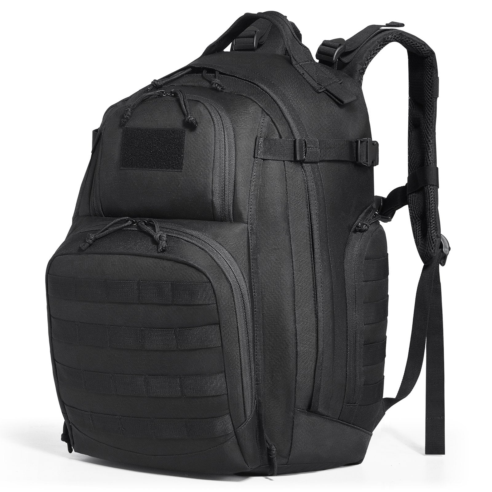 Tactical Backpack 40L Military Backpack with Molle Mode & Sponge Pad Black V952-ZSBBCDSHS40LC7V25V0