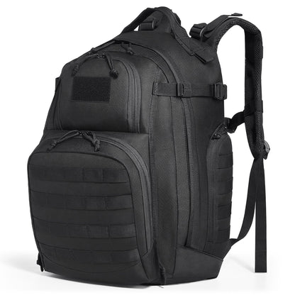 Tactical Backpack 40L Military Backpack with Molle Mode & Sponge Pad Black V952-ZSBBCDSHS40LC7V25V0
