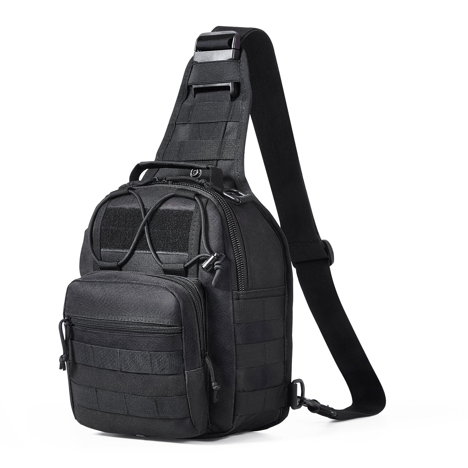 Tactical Sling Bag 10L Military Rover Shoulder Sling Backpack Black V952-ZSDJBHS10L00OBQOWV0