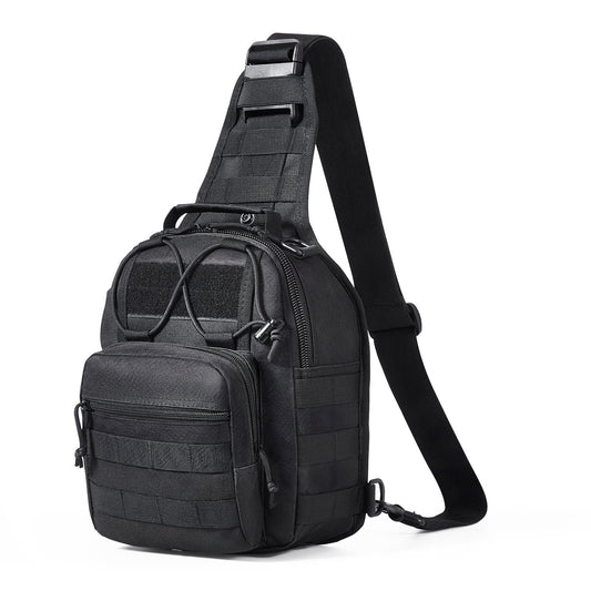 Tactical Sling Bag 10L Military Rover Shoulder Sling Backpack Black V952-ZSDJBHS10L00OBQOWV0