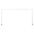 Over The Table Rod Stand with Clamps, 13"-42'' Tall & 28"-98" Length Adjustable, Metal Table Arch Stand, V952-ZSGJ1JBSBDTTIQB9L001V0