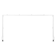Over The Table Rod Stand with Clamps, 13"-42'' Tall & 28"-98" Length Adjustable, Metal Table Arch Stand, V952-ZSGJ1JBSBDTTIQB9L001V0