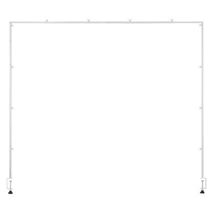 Over The Table Rod Stand with Clamps, 13"-42'' Tall & 28"-98" Length Adjustable, Metal Table Arch Stand, V952-ZSGJ1JBSBDTTIQB9L001V0