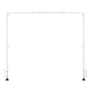 Over The Table Rod Stand with Clamps, 13"-42'' Tall & 28"-98" Length Adjustable, Metal Table Arch Stand, V952-ZSGJ1JBSBDTTIQB9L001V0