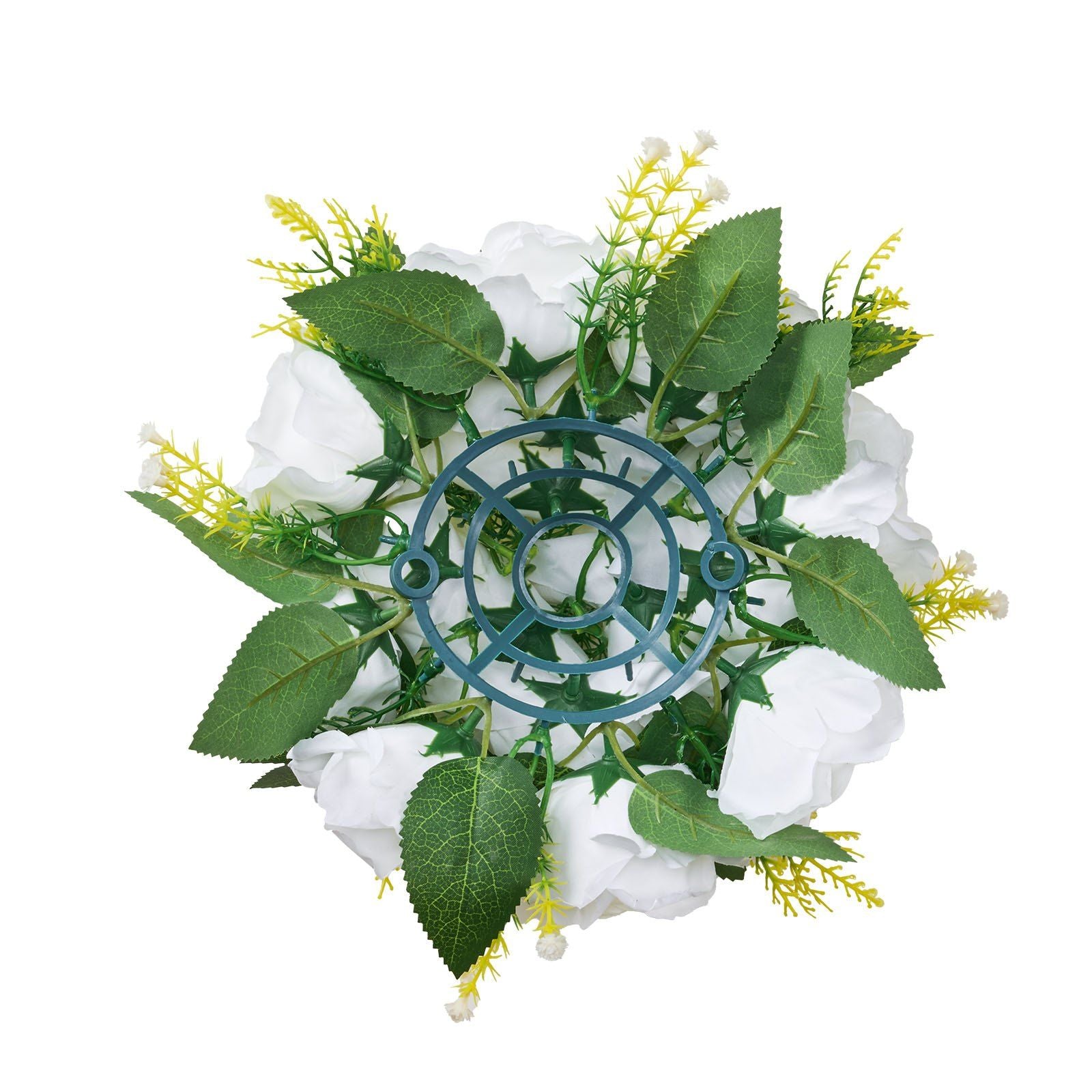 Flower Balls Arrangement Bouquet 10 PCS, 240 mm Diameter Artificial Flower Balls Wedding Rose Centerpieces, V952-ZSHQQXBS95IN2EZMO001V0