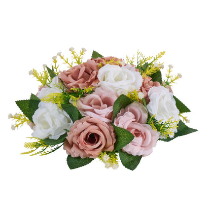 Flower Ball Arrangement Bouquet 10PCS, 240 mm Diameter Artificial Flower Balls Wedding Table Centerpieces, V952-ZSHQQXFSBS95V2MBJ001V0