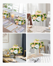 Flower Ball Arrangement Bouquet 10 PCS, 240 mm Diameter Artificial Flower Balls Wedding Table Centerpieces, V952-ZSHQQXXBSBS9XFFOK001V0