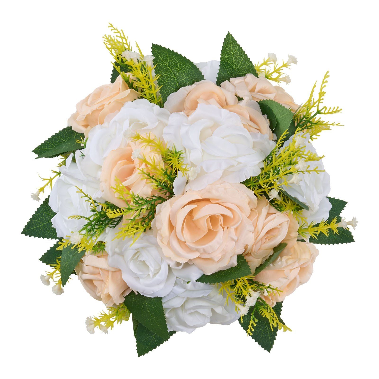 Flower Ball Arrangement Bouquet 10 PCS, 240 mm Diameter Artificial Flower Balls Wedding Table Centerpieces, V952-ZSHQQXXBSBS9XFFOK001V0